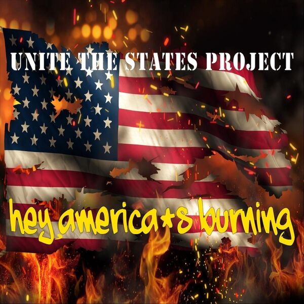 Cover art for Hey, America's Burning